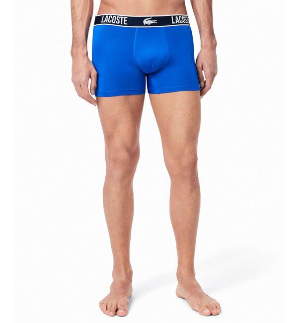 LACOSTE「３パックマイクロファイバートランクボクサーショーツ / ボクサーパンツ」|インナー|