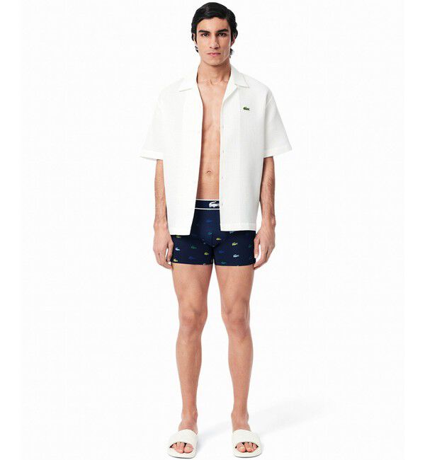 LACOSTE「３パックマイクロファイバートランクボクサーショーツ / ボクサーパンツ」|インナー|