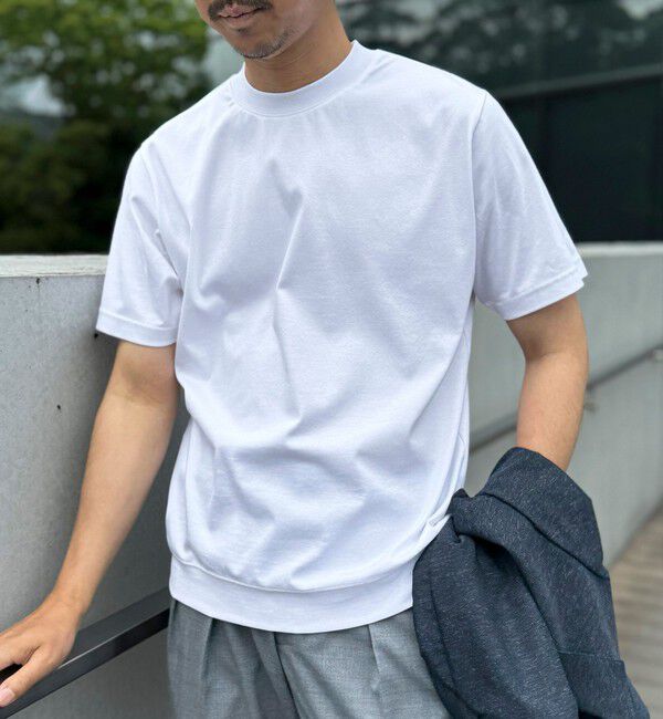 NOLLEY'S goodman「《ビジカジ対応》シルケットスムースドレスTシャツ 25SS」|Tシャツ・カットソー|