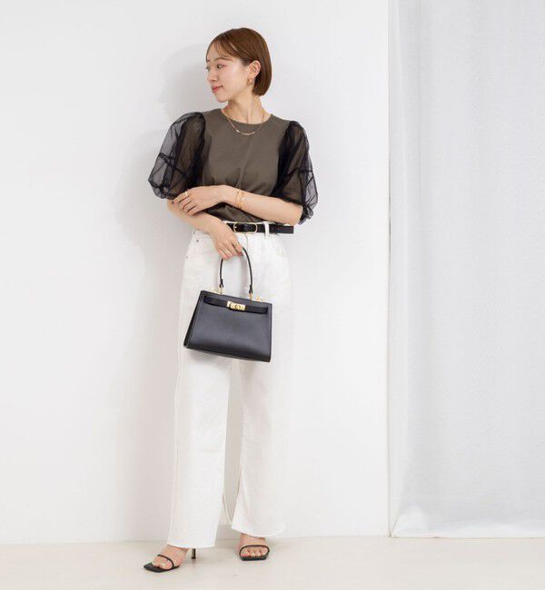 NOLLEY'S「バルーンスリーブプルオーバーカットソー」|Tシャツ・カットソー|