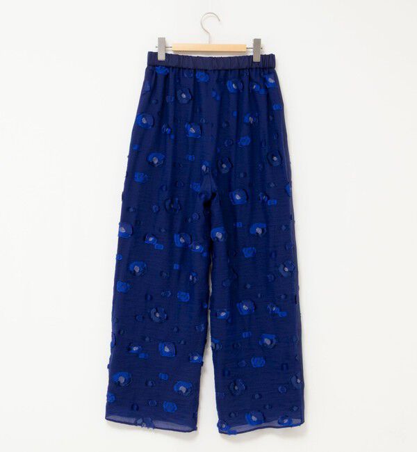 NOLLEY'S「《セットアップ対応》【KIRYU】 MIXウォッシャブルフラワー柄ジャガードパンツ」|その他|