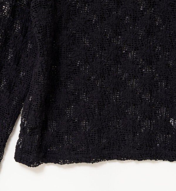 NOLLEY'S「ウォッシャブルレースロンT」|Tシャツ・カットソー|