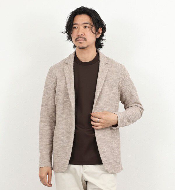 NOLLEY'S goodman「《ビジカジ対応》超長綿ハイゲージポンチ ジャケットTシャツ 26SS」|Tシャツ・カットソー|