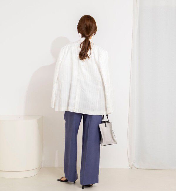 NOLLEY'S「ウォッシャブルラップ風ワイドパンツ」|その他|