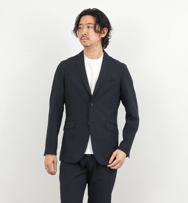 NOLLEY'S goodman「《ビジカジ/セットアップ対応》TRABEST サッカーテーラードジャケット 26SS」|テーラードジャケット|