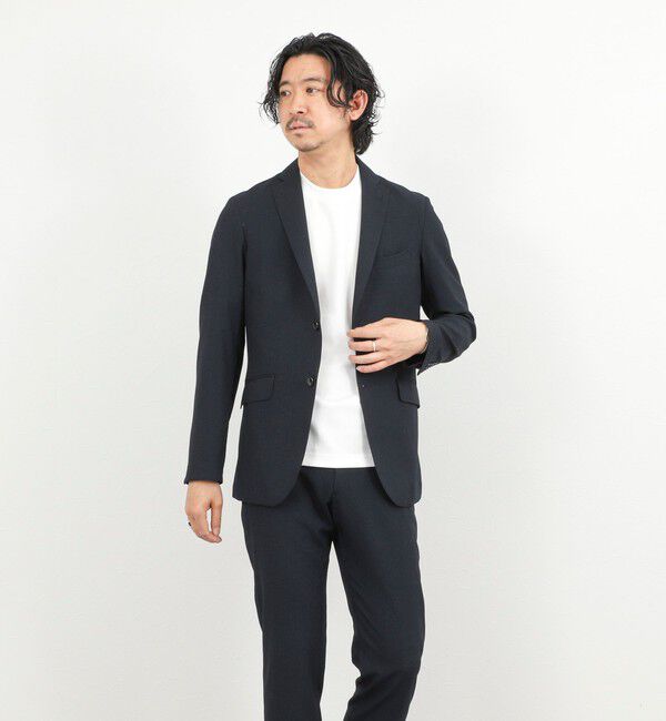 NOLLEY'S goodman「《ビジカジ/セットアップ対応》TRABEST サッカーテーラードジャケット 26SS」|テーラードジャケット|