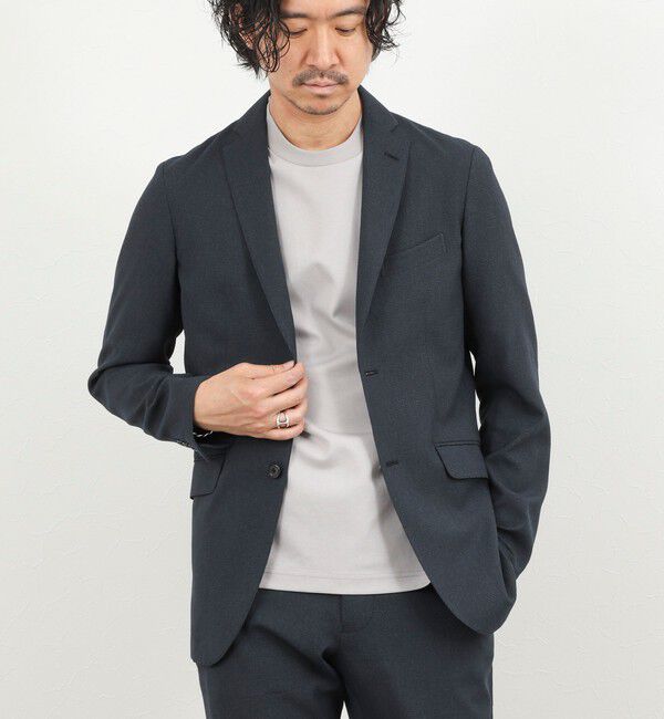 NOLLEY'S goodman「《ビジカジ/セットアップ対応》TRABEST サッカーテーラードジャケット 26SS」|テーラードジャケット|