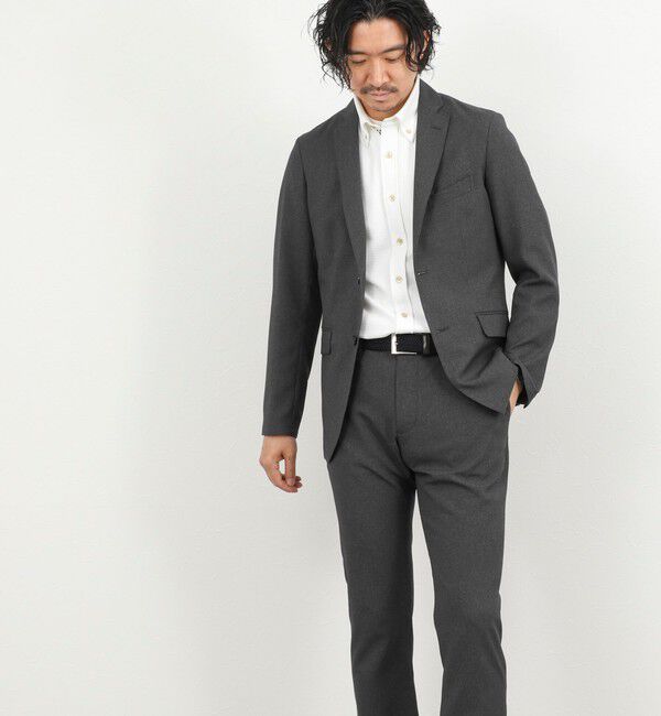 NOLLEY'S goodman「《ビジカジ/セットアップ対応》TRABEST サッカーテーラードジャケット 26SS」|テーラードジャケット|