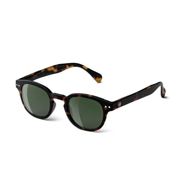 NOLLEY'S goodman「【IZIPIZI/イジピジ】SUN POLARIZED#C Retro square」|サングラス|ダークブラウン