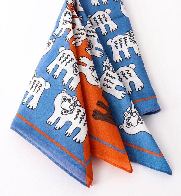 NOLLEY'S goodman「【halo commodity/ハロ コモディティー】KUMA Bandanna h261-901」|バンダナ・スカーフ|