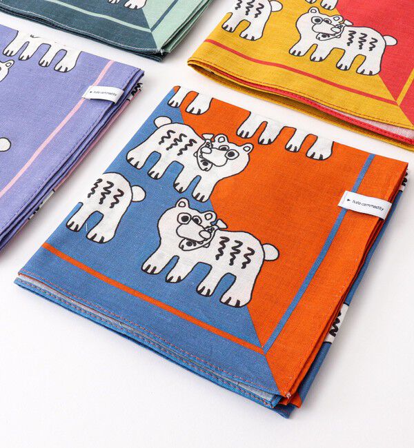 NOLLEY'S goodman「【halo commodity/ハロ コモディティー】KUMA Bandanna h261-901」|バンダナ・スカーフ|