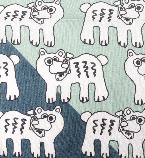 NOLLEY'S goodman「【halo commodity/ハロ コモディティー】KUMA Bandanna h261-901」|バンダナ・スカーフ|