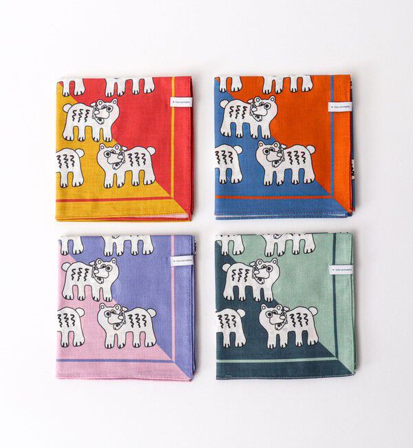 NOLLEY'S goodman「【halo commodity/ハロ コモディティー】KUMA Bandanna h261-901」|バンダナ・スカーフ|