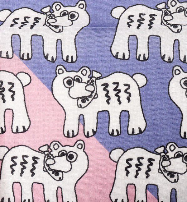 NOLLEY'S goodman「【halo commodity/ハロ コモディティー】KUMA Bandanna h261-901」|バンダナ・スカーフ|