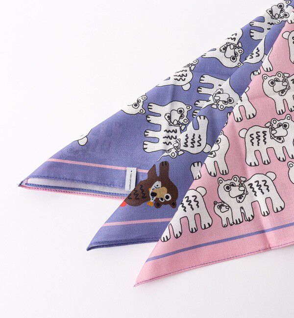NOLLEY'S goodman「【halo commodity/ハロ コモディティー】KUMA Bandanna h261-901」|バンダナ・スカーフ|