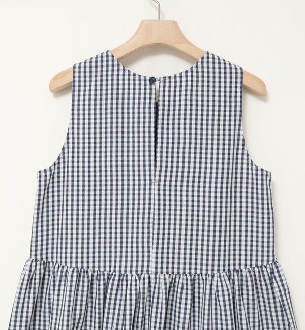 MAQWEL「【MAQWEL/マクウェル】ウォッシャブルチェックワンピース」|ワンピース|