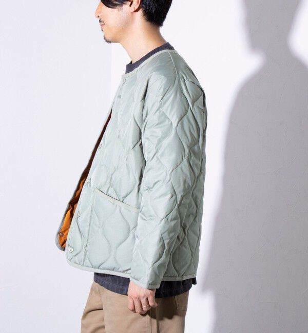 GLOSTER「【TAION/タイオン】GLOSTER別注 ミリタリーライナージャケット ノーカラーMA-1 M65」|ダウン|