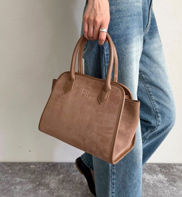 fredy emue「FR台形スエードバッグ」|ショルダー・メッセンジャー|