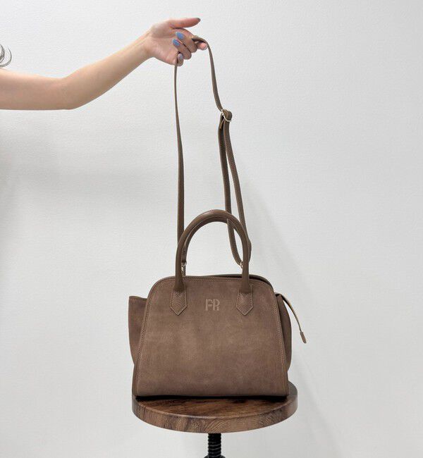 fredy emue「FR台形スエードバッグ」|ショルダー・メッセンジャー|
