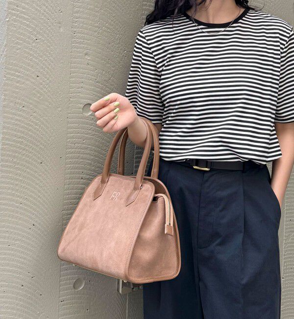 fredy emue「FR台形スエードバッグ」|ショルダー・メッセンジャー|