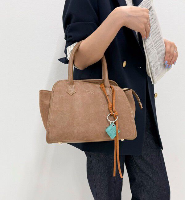 fredy emue「FR台形スエードバッグ」|ショルダー・メッセンジャー|