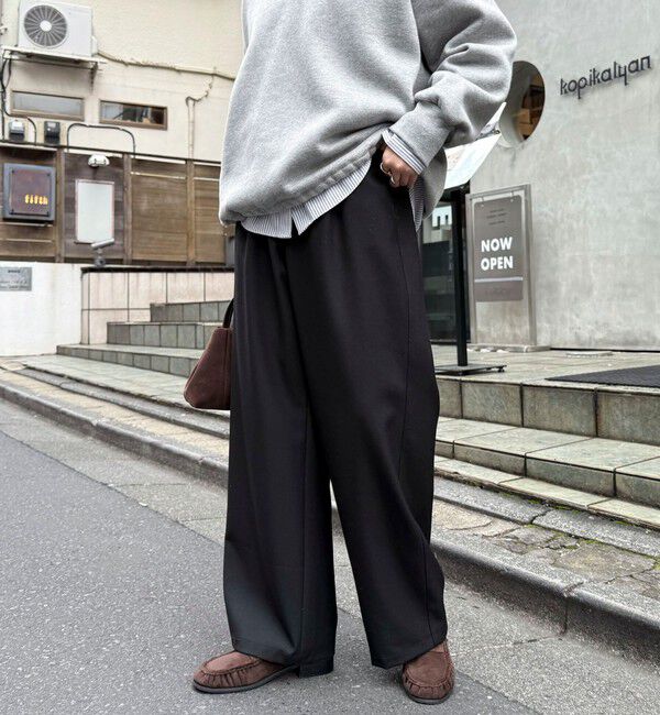 fredy emue「ウールライク5ポケイージーパンツ」|チノ|