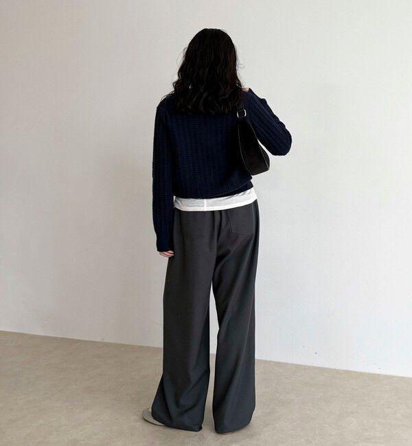 fredy emue「ウールライク5ポケイージーパンツ」|チノ|