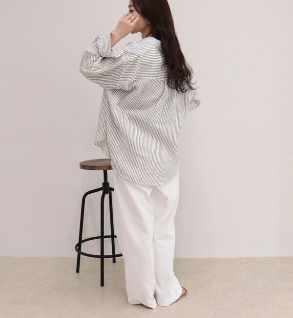 fredy emue「LINEN100 2WAYカシュクールシャツ」|シャツ・ブラウス|