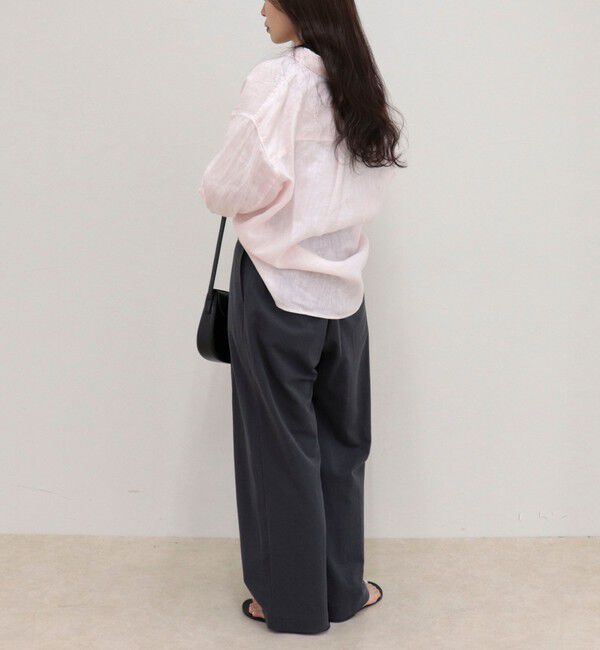 fredy emue「LINEN100 2WAYカシュクールシャツ」|シャツ・ブラウス|