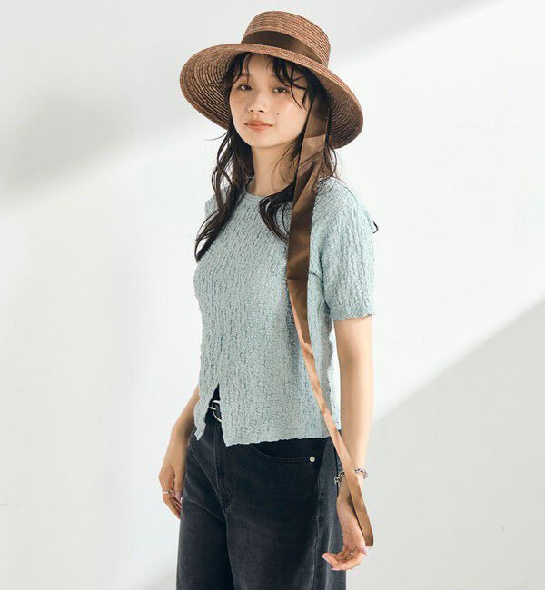 fredy emue「ぽこぽこ2WAYスリットプルオーバー」|Tシャツ・カットソー|