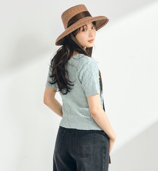 fredy emue「ぽこぽこ2WAYスリットプルオーバー」|Tシャツ・カットソー|