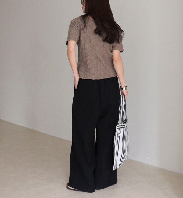 fredy emue「ぽこぽこ2WAYスリットプルオーバー」|Tシャツ・カットソー|