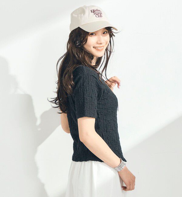 fredy emue「ぽこぽこ2WAYスリットプルオーバー」|Tシャツ・カットソー|