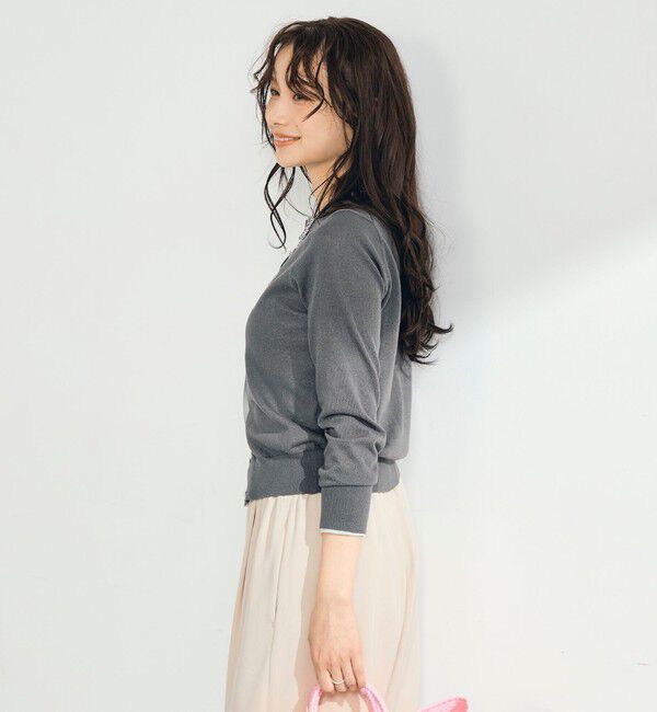 fredy emue「UVカットFRベーシックカーディガン」|カーディガン|