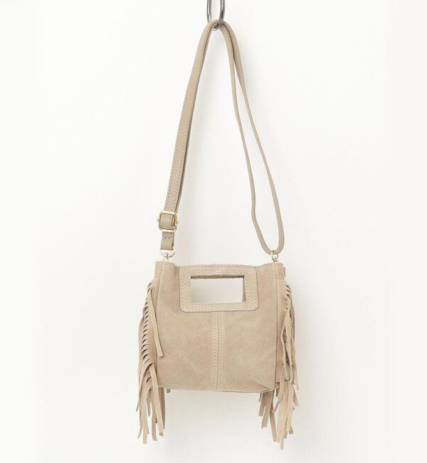 fredy emue「【AULENTTI/オーレンティ】サイドフリンジミニバッグ」|ショルダー・メッセンジャー|