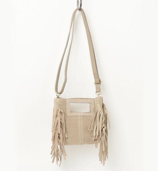 fredy emue「【AULENTTI/オーレンティ】サイドフリンジミニバッグ」|ショルダー・メッセンジャー|