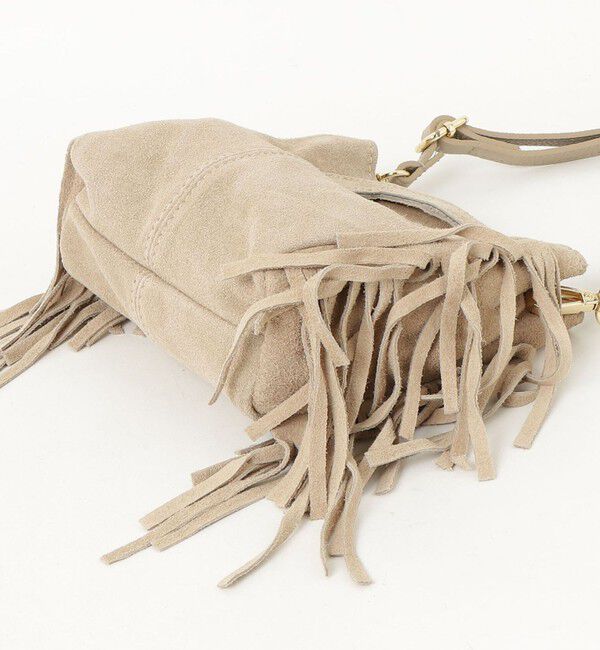 fredy emue「【AULENTTI/オーレンティ】サイドフリンジミニバッグ」|ショルダー・メッセンジャー|