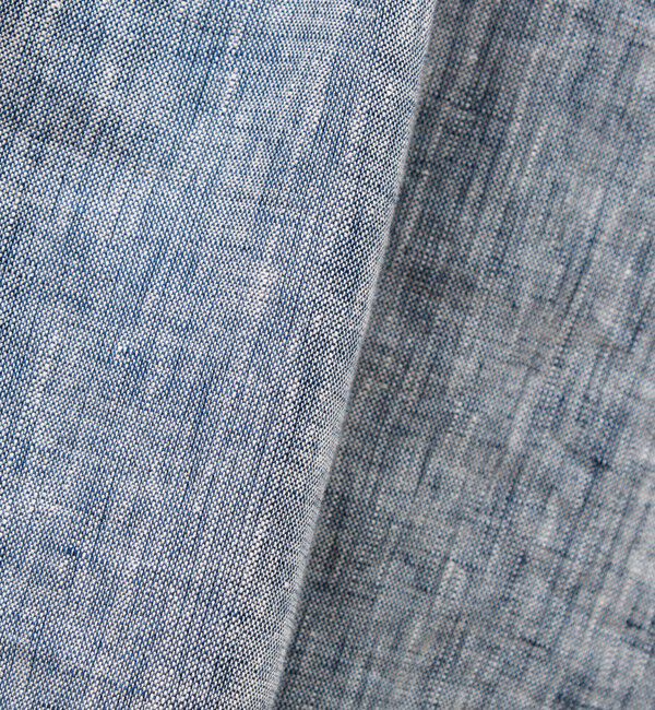 GLOSTER「【リネン100％】バンドカラーシャツ」|シャツ・ブラウス|