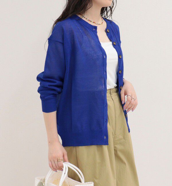 fredy emue「【GEVACO/ゲバコ】コットンリネンカーディガン」|カーディガン|