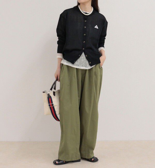 fredy emue「【GEVACO/ゲバコ】コットンリネンカーディガン」|カーディガン|