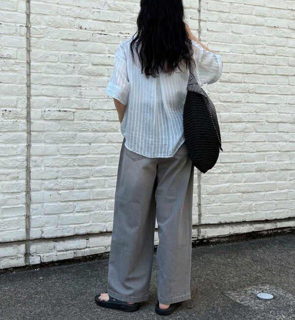 fredy emue「ライトオンスタックデニムパンツ」|デニム|