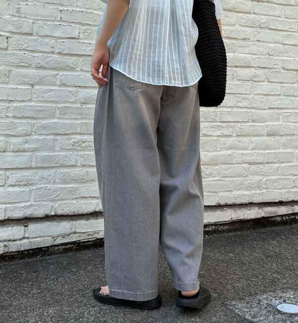 fredy emue「ライトオンスタックデニムパンツ」|デニム|