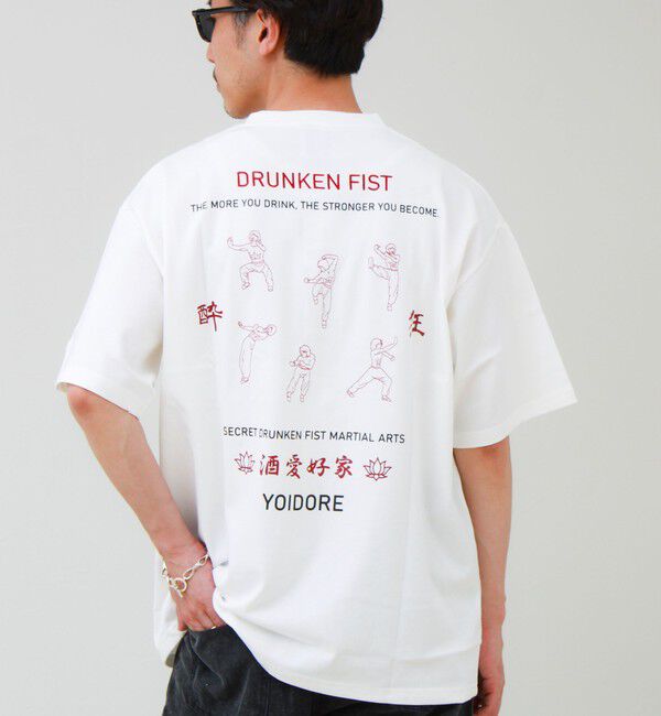 GLOSTER「【YOIDORE/ヨイドレ】よいどれ拳法TEE」|Tシャツ・カットソー|