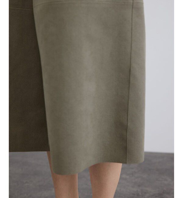 SALON adam et rope'「ウルトラスエードハーフパンツ / Ultrasuede(R)」|チノ|