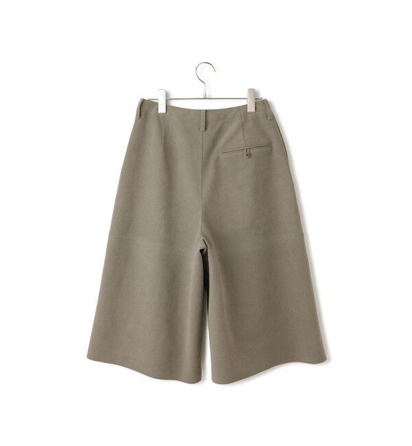 SALON adam et rope'「ウルトラスエードハーフパンツ / Ultrasuede(R)」|チノ|