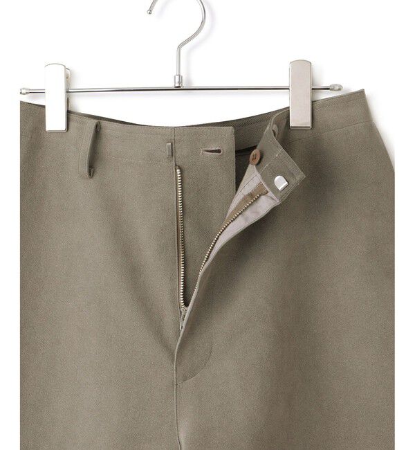 SALON adam et rope'「ウルトラスエードハーフパンツ / Ultrasuede(R)」|チノ|