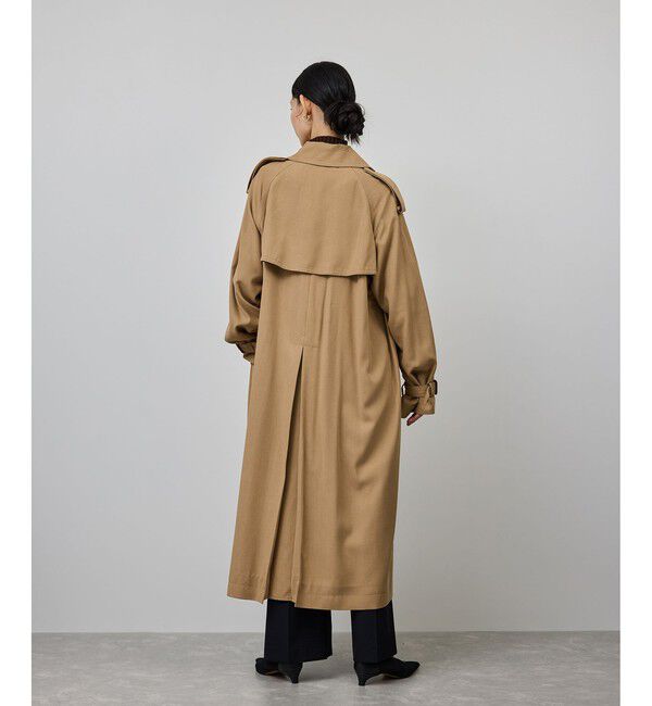 ROPE「【MANTECO(マンテコ)】テンセルウールトレンチコート」|トレンチコート|