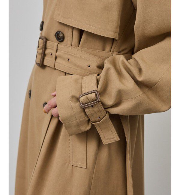 ROPE「【MANTECO(マンテコ)】テンセルウールトレンチコート」|トレンチコート|