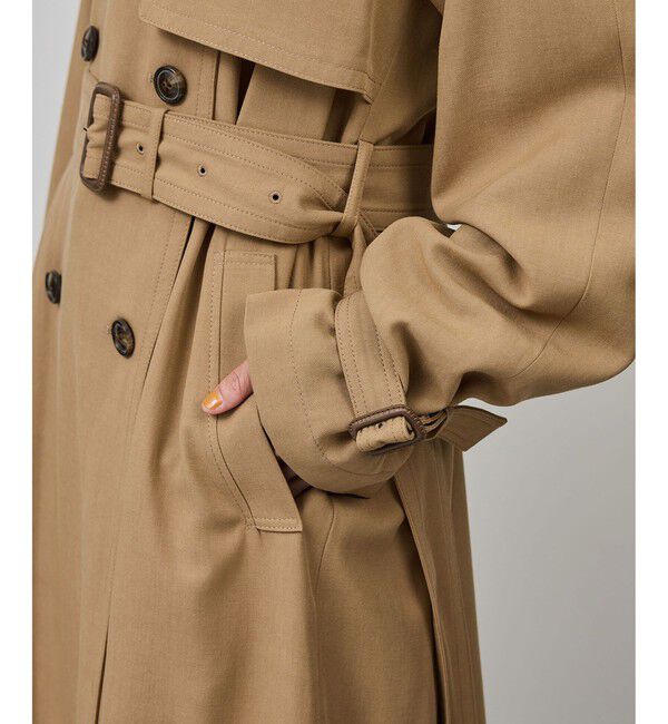 ROPE「【MANTECO(マンテコ)】テンセルウールトレンチコート」|トレンチコート|