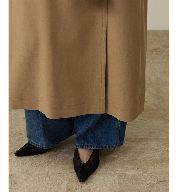 ROPE「【MANTECO(マンテコ)】テンセルウールトレンチコート」|トレンチコート|